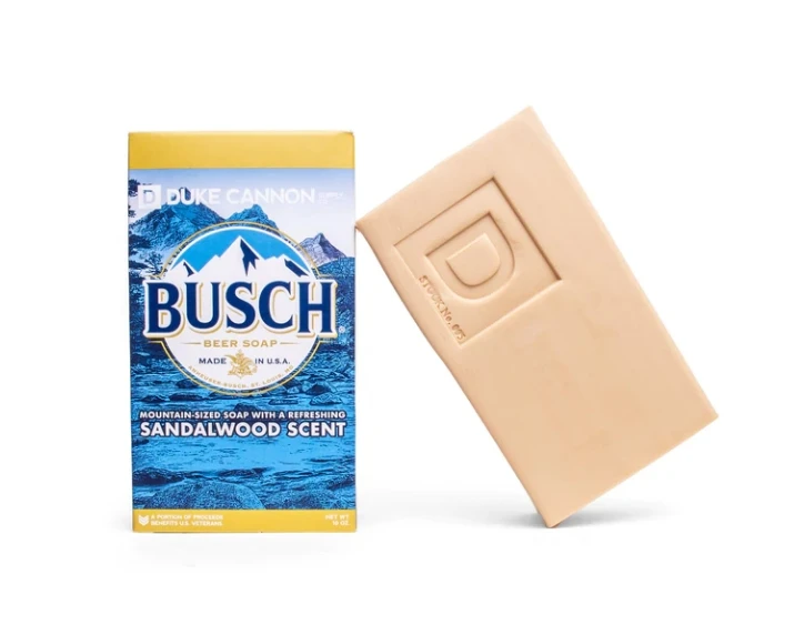 Duke Cannon Busch Beer Soap