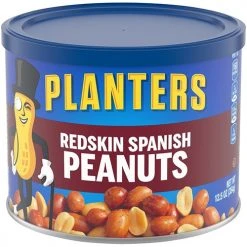 Planters Redskin Spanish Peanuts - 12.5 oz Can