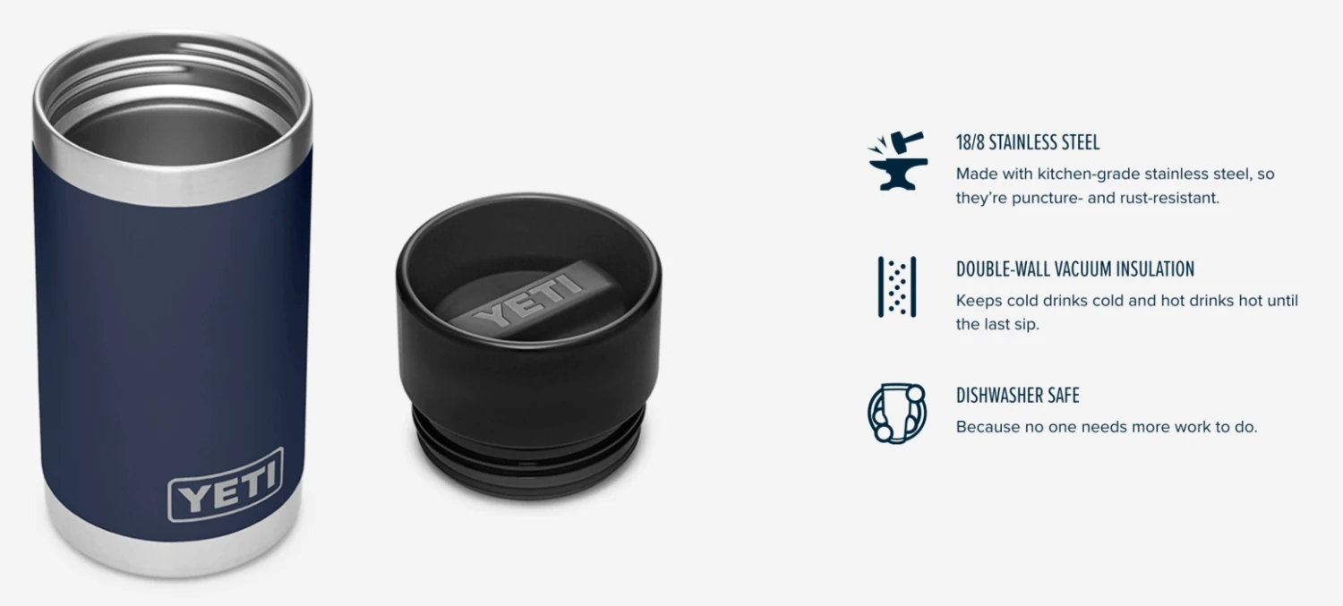 Yeti Rambler Hotshot Bottle W/ Cap - Image 2