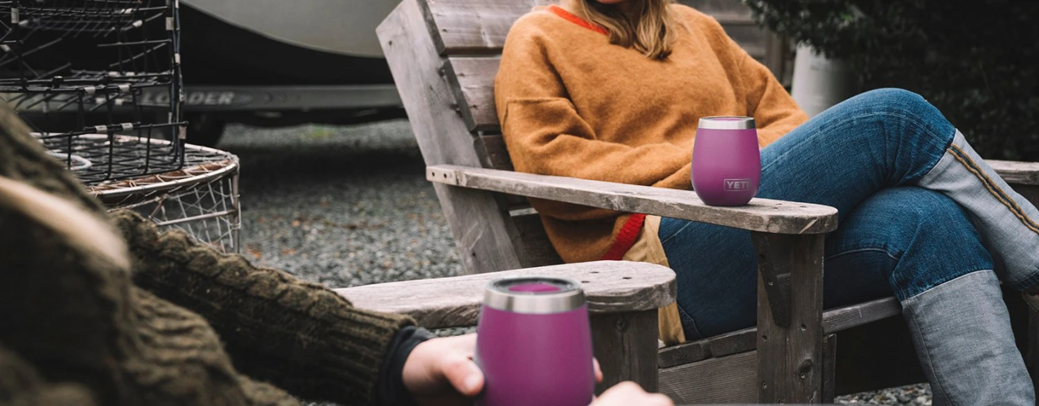 Yeti Rambler Wine Tumbler W/ Magslider Lid - Image 4