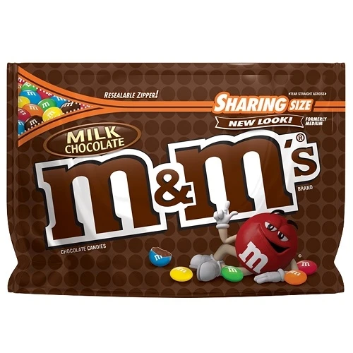 M&M's Candies In a Stand Up Pouch - Image 2