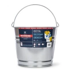 Behrens 10 Qt. Galvanized Steel Pail