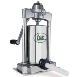 LEM Mighty Bite 5 LB. Vertical Sausage Stuffer- Plastic Stuffing Tubes
