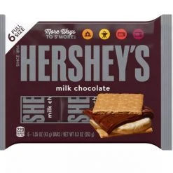 Hershey's Milk Chocolate Candy Bars – 6 Pack
