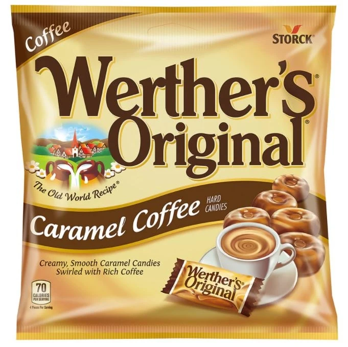 Werther's Original Hard Carmel Coffee Candy, 5.5 oz
