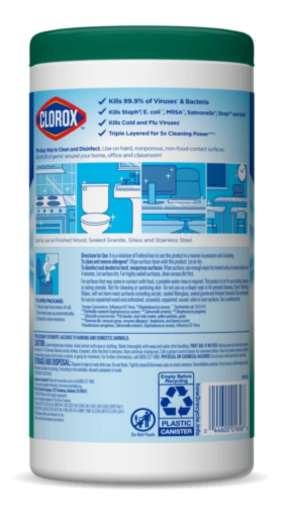 Clorox® Disinfecting Wipes Fresh Scent – 35 Count - Image 2