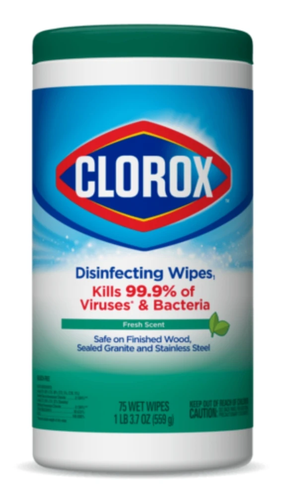 Clorox® Disinfecting Wipes Fresh Scent – 35 Count