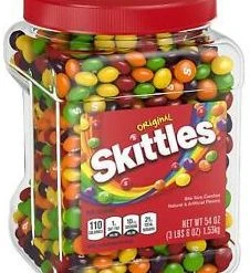 Skittle's Canister 54 oz