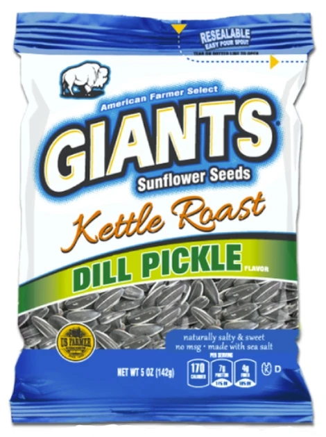 Giants Flavored Sunflower Seeds, 5 oz - Image 2