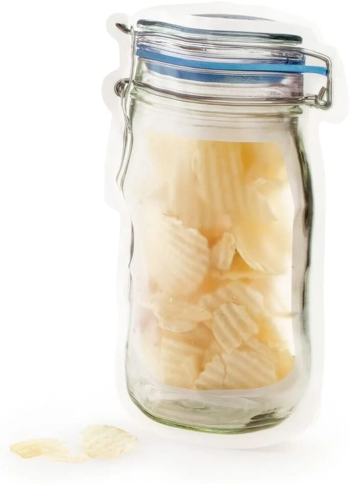 Kikkerland Zipper Bags, Large β 2 Pack - Image 2