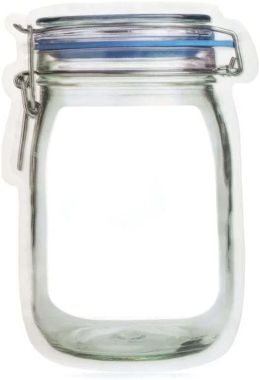 Kikkerland Zipper Bags, Large β 2 Pack