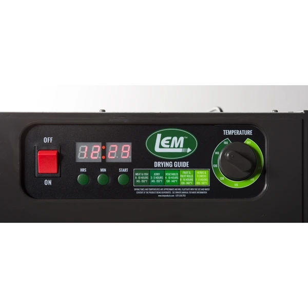 Lem Mighty Bite 10-Tray Double Door Dehydrator - Image 2