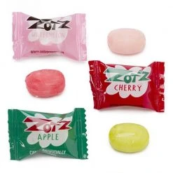 Zotz Fizz Power Candy - Cherry, Apple, and Watermelon Flavors