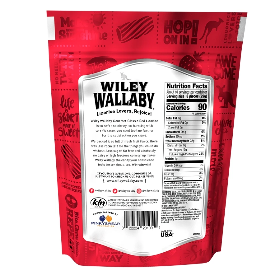 Wiley Wallaby Soft & Chewy Licorice, 10 oz - Image 2