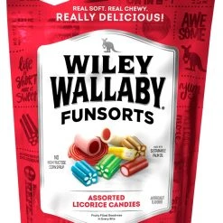Wiley Wallaby Assorted Licorice Candies, 8 oz