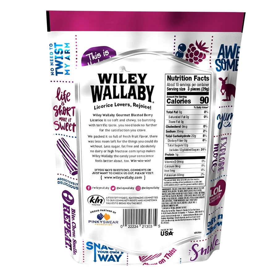Wiley Wallaby Soft & Chewy Licorice, 10 oz - Image 14