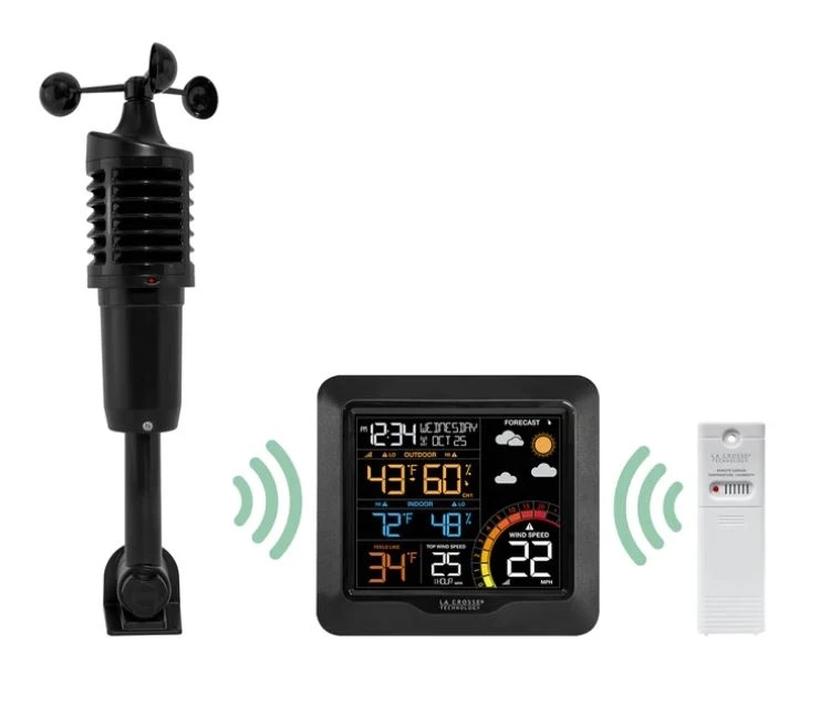 La Crosse Color Wind Speed Weather Station - Image 2