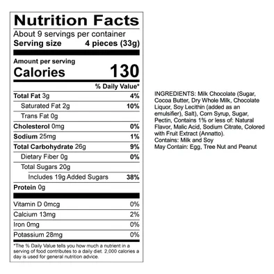 SWEETS Milk Chocolate Orange Sticks - Image 2