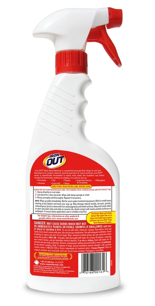 Iron Out Rust Stain Remover Spray 24oz - Image 2