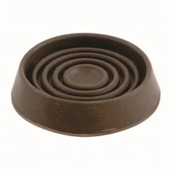 Shepherd Hardware Round Caster Cup, 4 Pack