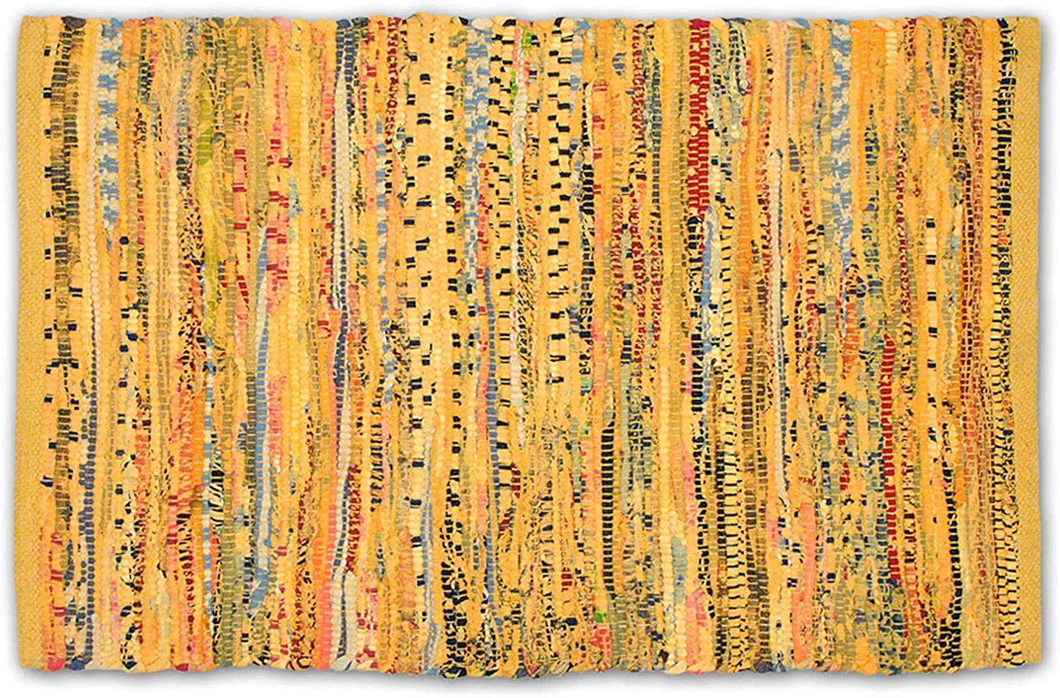 Home Essentials Multi-Color Rag Rug – Assorted Colors - Image 4