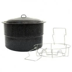 Granite Ware 33 Qt. Canner, Black