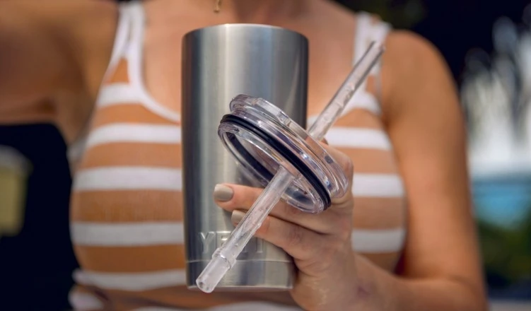 Yeti Rambler Tumbler 20oz. Straw Lid - Image 2