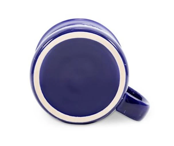 Camco Life is Better at the Campsite Ceramic Mug, Blue, Campfire Design - Image 2