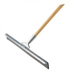 Ettore Straight Steel Floor Squeegee w/Handle - 24 Inch