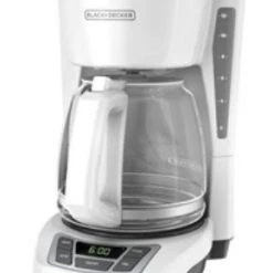Black & Decker 12-Cup* Programmable Coffeemaker, White