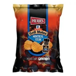Herr's Grill Mates Montreal Steak Chips, 6.5oz