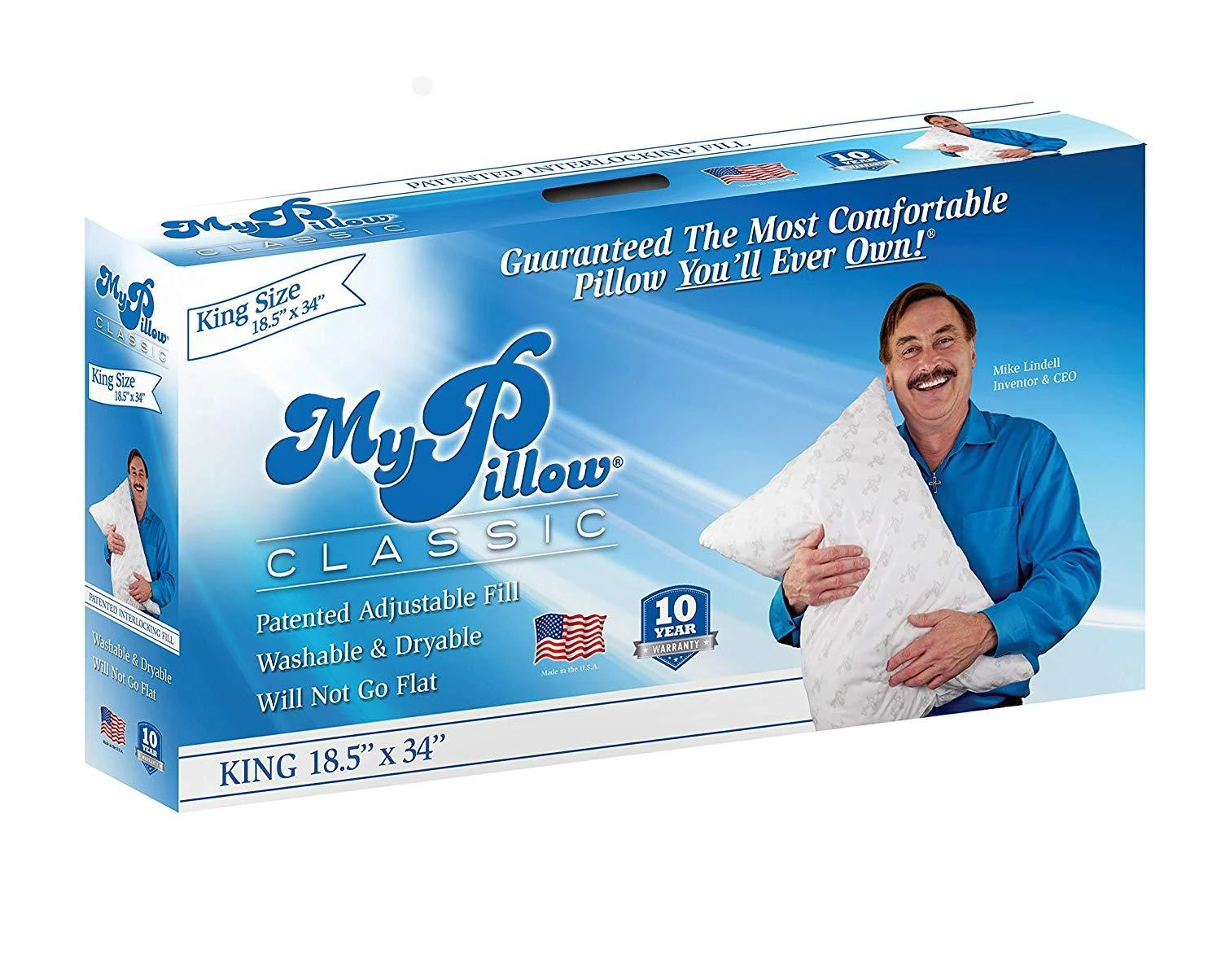 MyPillow Classic Series Standard King Size Pillow