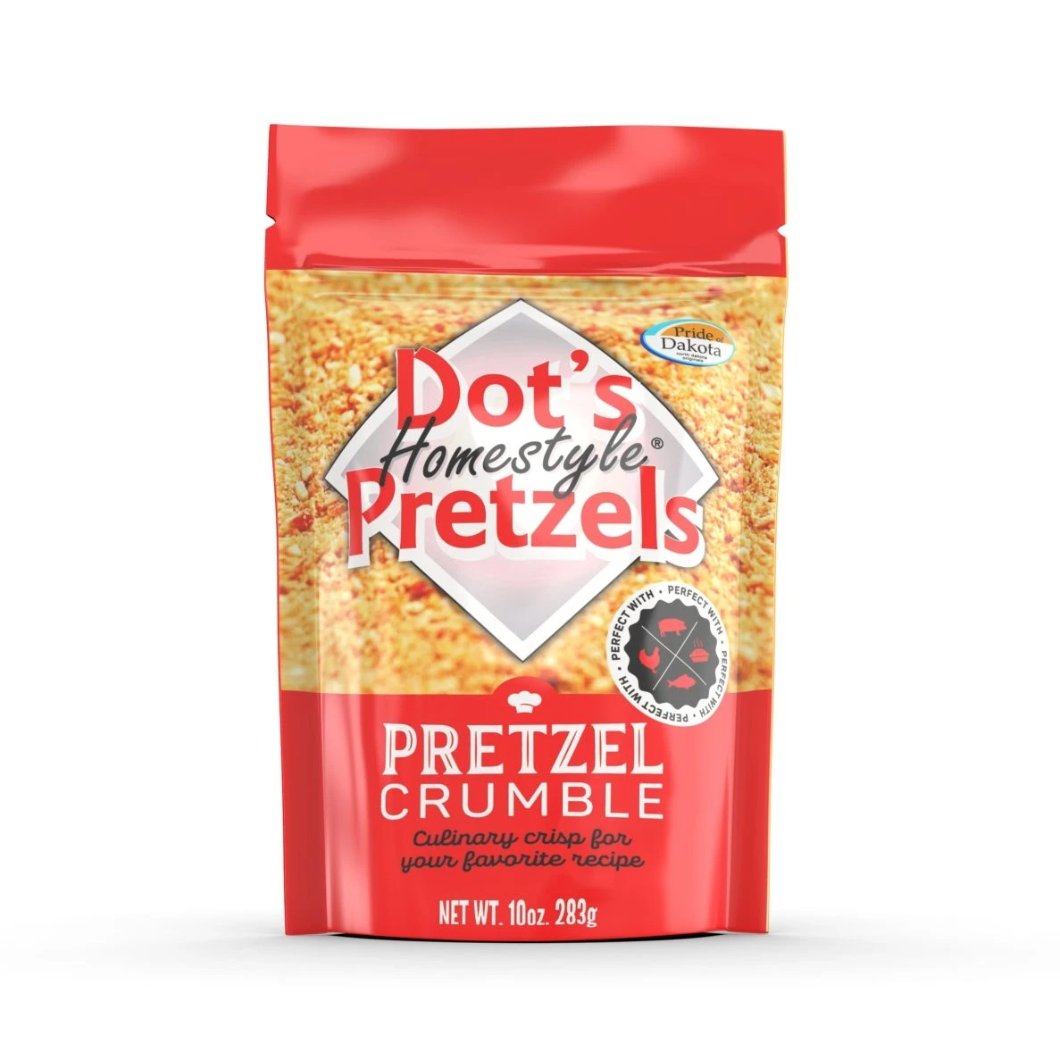 Dot's Pretzel Homestyle Pretzel Crumble, 10 oz