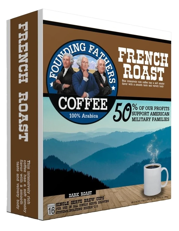 Founding Fathers Single Serve Coffee Brew Cups, 16 Ct.
