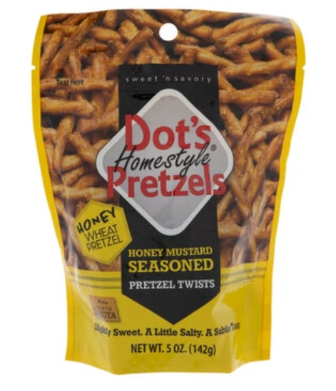 Dot's Honey Mustard Pretzels, 5 Oz.