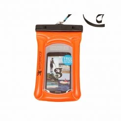 Gecko Float Phone Dry Bag-Orange