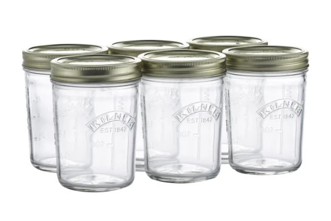 Kilner 12 Oz. Wide Mouth Jar, 6-Pack