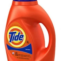 Tide HE Detergent, Liquid, Regular Scent – 50 oz