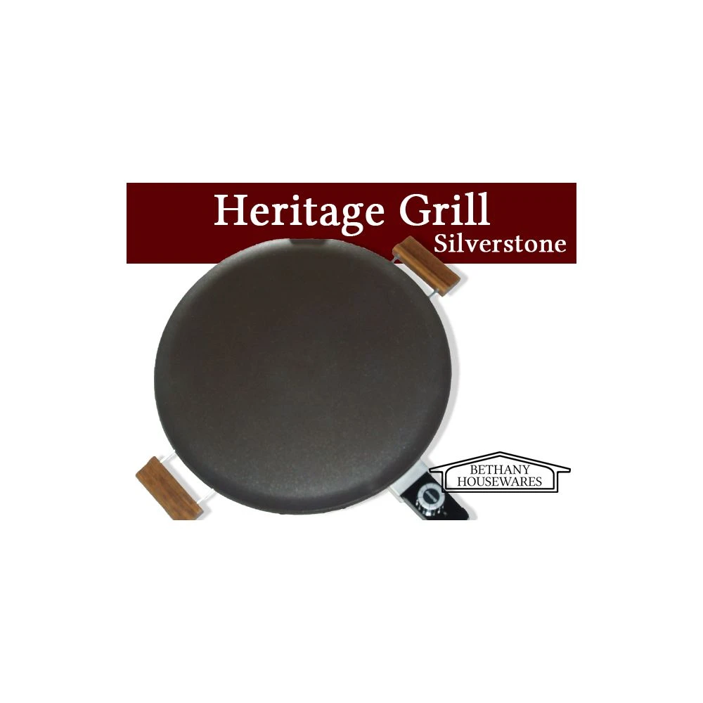 Bethany Housewares Heritage Grill / Lefse Griddle - Nonstick Silverstone - Image 3