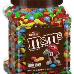 M&M Milk Chocolate Pantry Canister 62 oz