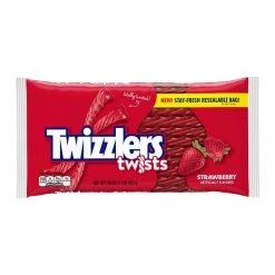 TWIZZLERS Licorice Candy, Strawberry, 16 Ounce