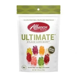 Albanese Ultimate™ 8 Flavor Gummi Bears™ 7.75oz Gusset Bag